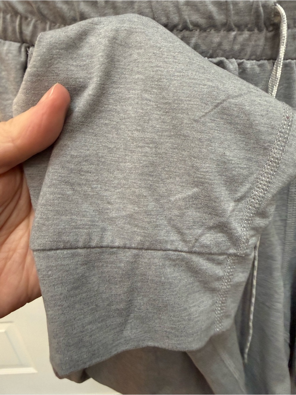 Men's Light Gray Drawstring Joggers - Comfortable Everyday Sweatpants - Picture 2 of 7
